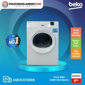 Dryer Beko Electric 8kg DA8012GA, Mesin Pengering Beko 8 Kg Tipe Listrik
