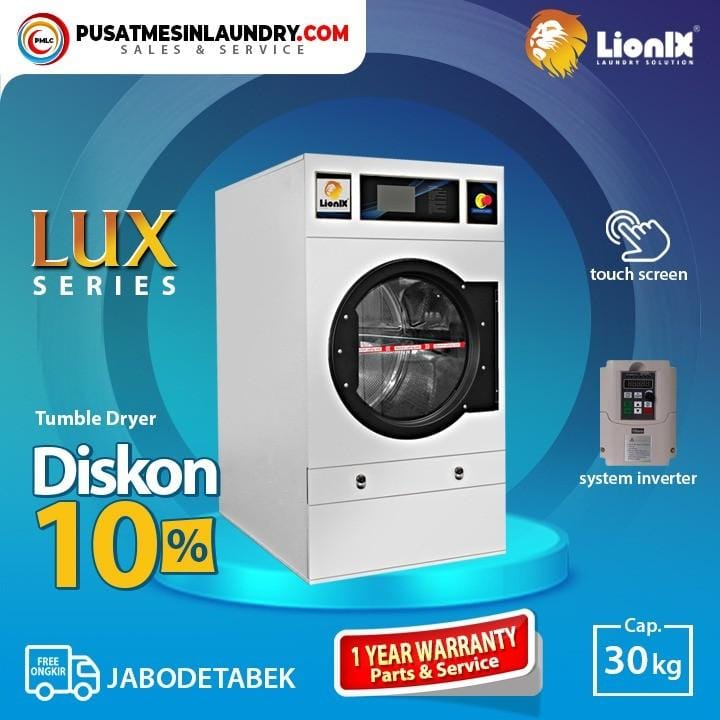Tumble Dryer Lionix 30 Kg Industrial Machine