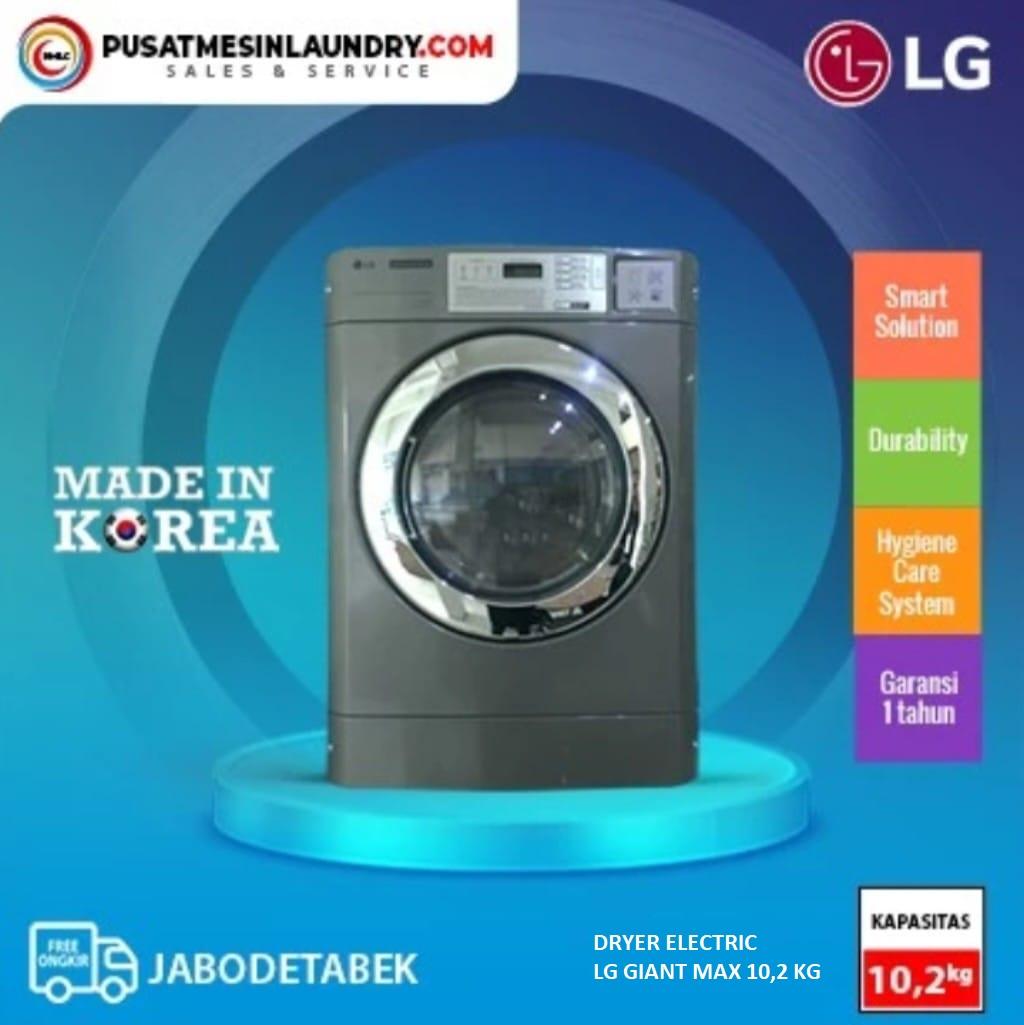 Dryer LG Giant Max 10,2 Kg Tipe Electric, Mesin Pengering LG Giant Max Tipe Listrik
