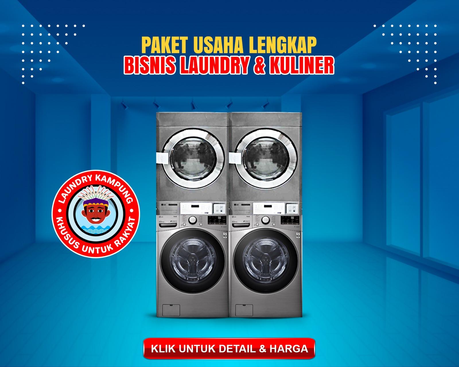 Paket Usaha Laundry Kampung